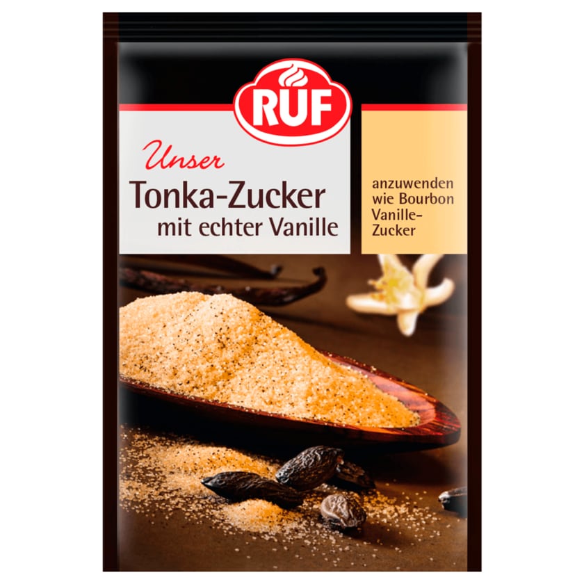 Ruf Tonka-Zucker mit echter Vanille 3x8g